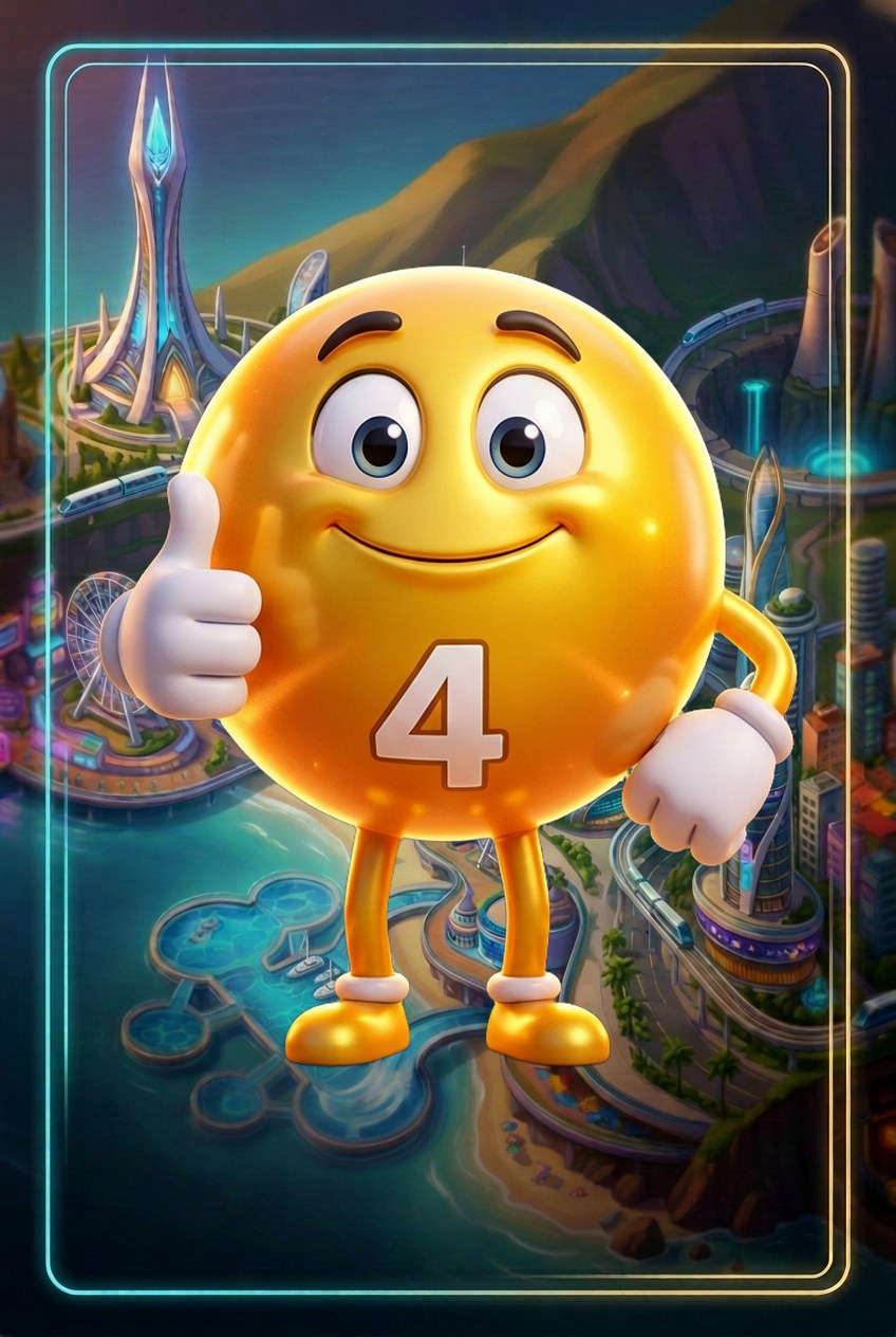 Lucky's card portrait
